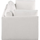 Meridian Ease Cream Polyester Fabric Modular Sofa IMAGE 5