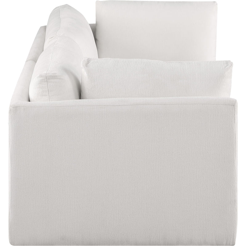 Meridian Ease Cream Polyester Fabric Modular Sofa IMAGE 5