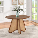 Meridian Butterfly Brown Dining Table IMAGE 3