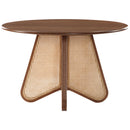 Meridian Butterfly Brown Dining Table IMAGE 4