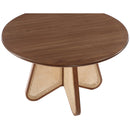 Meridian Butterfly Brown Dining Table IMAGE 6