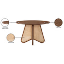Meridian Butterfly Brown Dining Table IMAGE 8