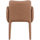Meridian Pelle Brown Vegan Leather Accent/Dining Chair IMAGE 4