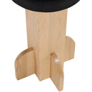 Meridian Wyatt Black Velvet Stool IMAGE 6