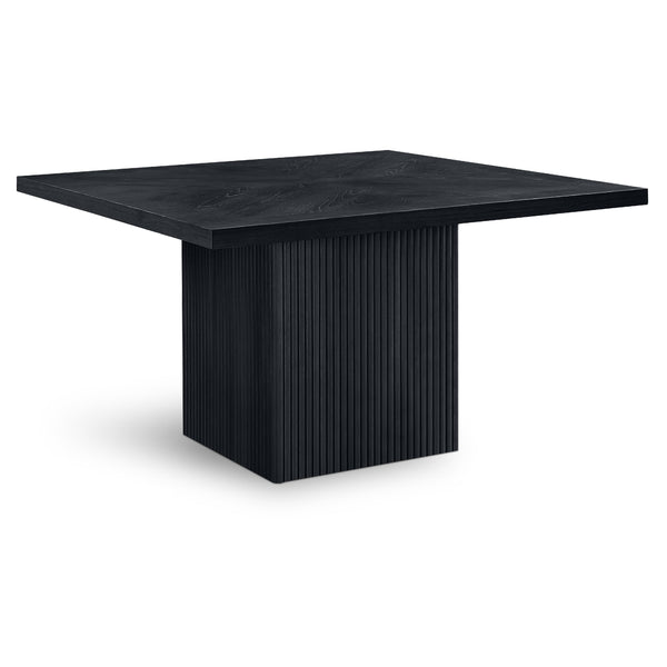 Meridian Belinda Black Oak Veneer Dining Table IMAGE 1