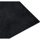 Meridian Belinda Black Oak Veneer Dining Table IMAGE 5