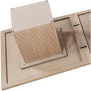 Meridian Belinda Natural Oak Veneer Dining Table IMAGE 6