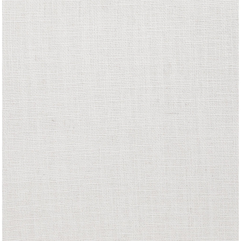 Meridian Benson Cream Linen Textured Fabric Dining Chair IMAGE 8