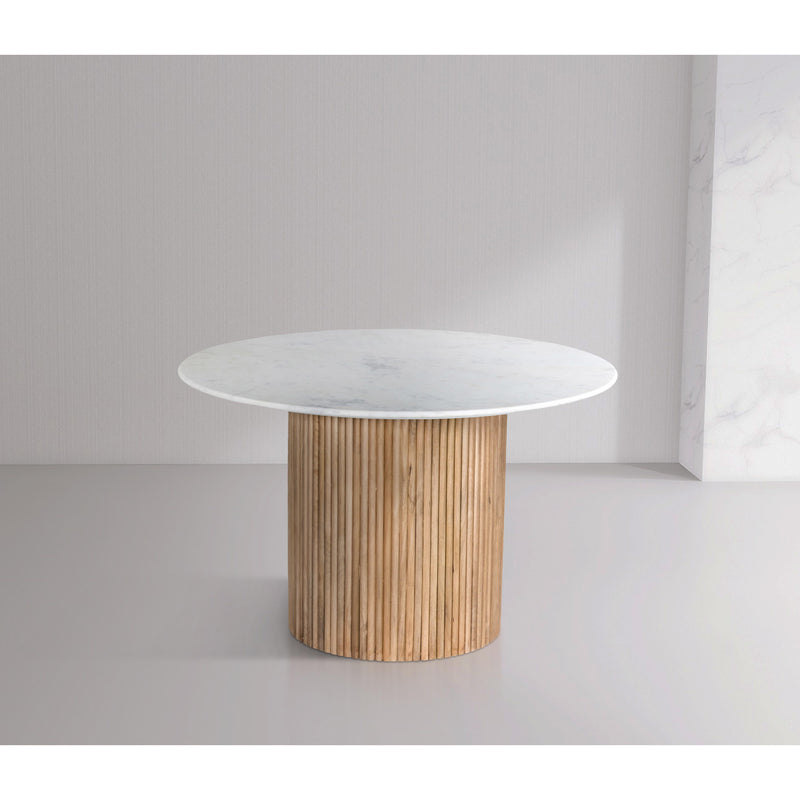 Meridian Oakhill Natural Dining Table IMAGE 2