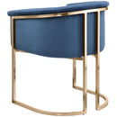 Meridian Tierra Navy Velvet Dining Chair IMAGE 7
