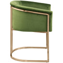 Meridian Tierra Olive Velvet Dining Chair IMAGE 6