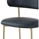 Meridian Lupita Black Vegan Leather Dining Chair IMAGE 6