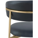 Meridian Lupita Black Vegan Leather Dining Chair IMAGE 7