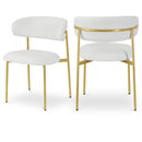 Gold, White