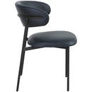 Meridian Lupita Black Vegan Leather Dining Chair IMAGE 5
