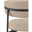 Meridian Lupita Taupe Vegan Leather Dining Chair IMAGE 8