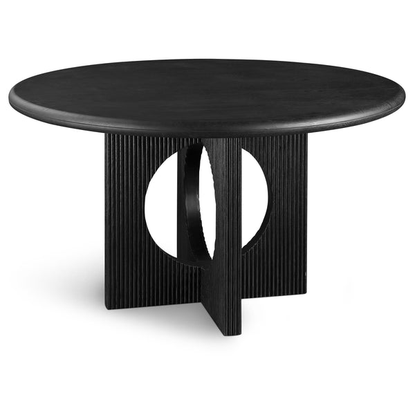Meridian Rivas Black Dining Table IMAGE 1