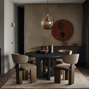 Meridian Rivas Black Dining Table IMAGE 2