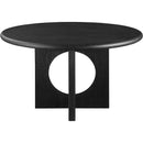 Meridian Rivas Black Dining Table IMAGE 3