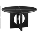 Meridian Rivas Black Dining Table IMAGE 6