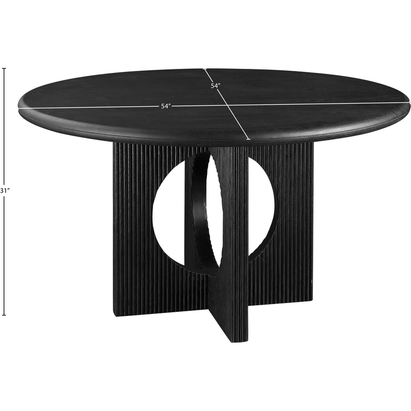 Meridian Rivas Black Dining Table IMAGE 6