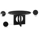 Meridian Rivas Black Dining Table IMAGE 7