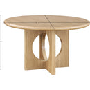 Meridian Rivas Natural Oak Dining Table IMAGE 6