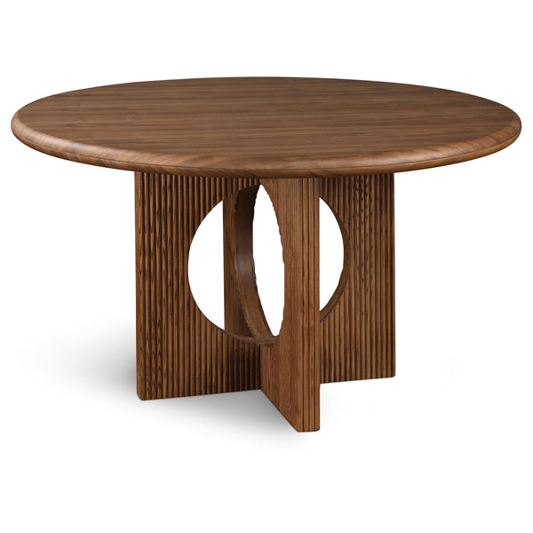 Meridian Rivas Walnut Dining Table IMAGE 1