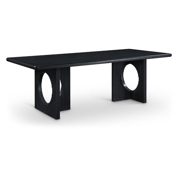 Meridian Rivas Black Dining Table IMAGE 1