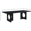 Meridian Rivas Black Dining Table IMAGE 7
