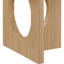 Meridian Rivas Natural Oak Dining Table IMAGE 5