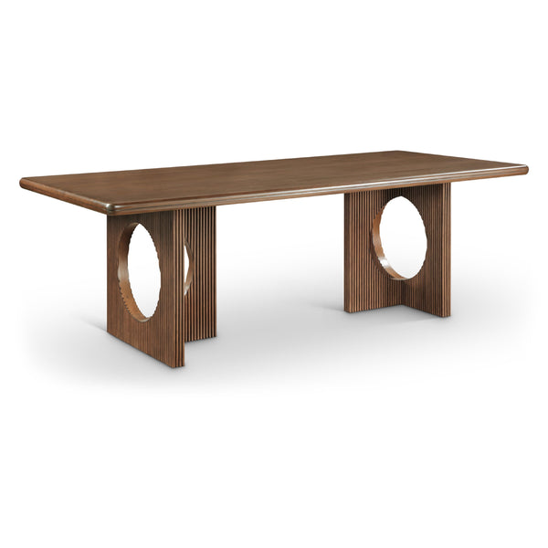 Meridian Rivas Walnut Dining Table IMAGE 1