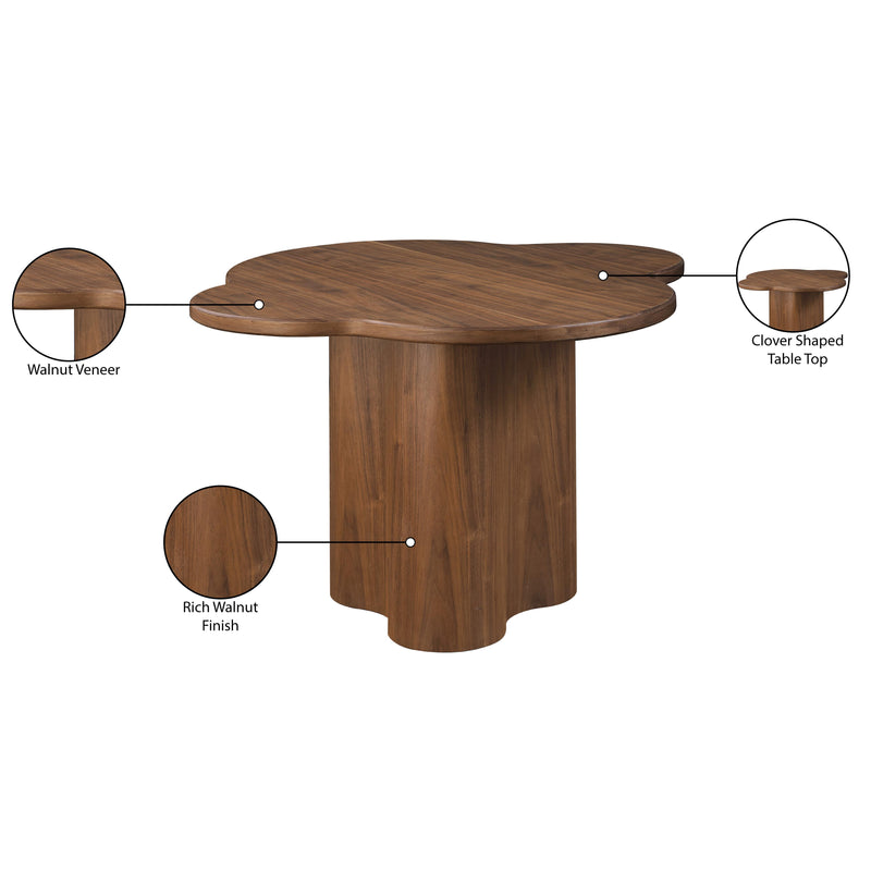 Meridian Mesa Walnut Dining Table IMAGE 7