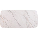 Meridian Niya White Dining Table IMAGE 4