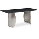 Meridian Niya Black Dining Table IMAGE 1