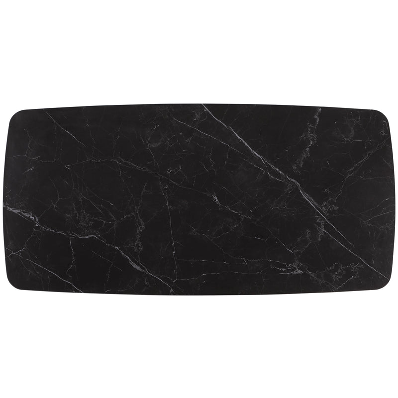 Meridian Niya Black Dining Table IMAGE 5