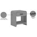 Meridian Medley Grey Night Stand / Side Table IMAGE 10
