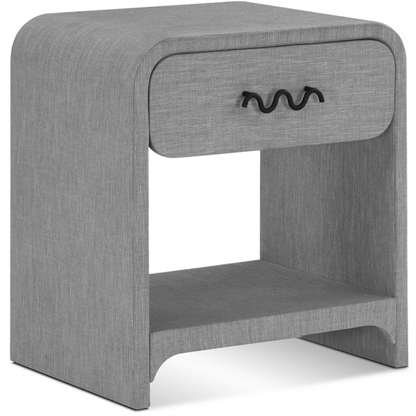 Meridian Medley Grey Night Stand / Side Table IMAGE 1