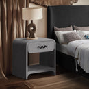 Meridian Medley Grey Night Stand / Side Table IMAGE 2