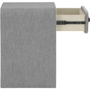 Meridian Medley Grey Night Stand / Side Table IMAGE 5