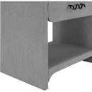 Meridian Medley Grey Night Stand / Side Table IMAGE 8