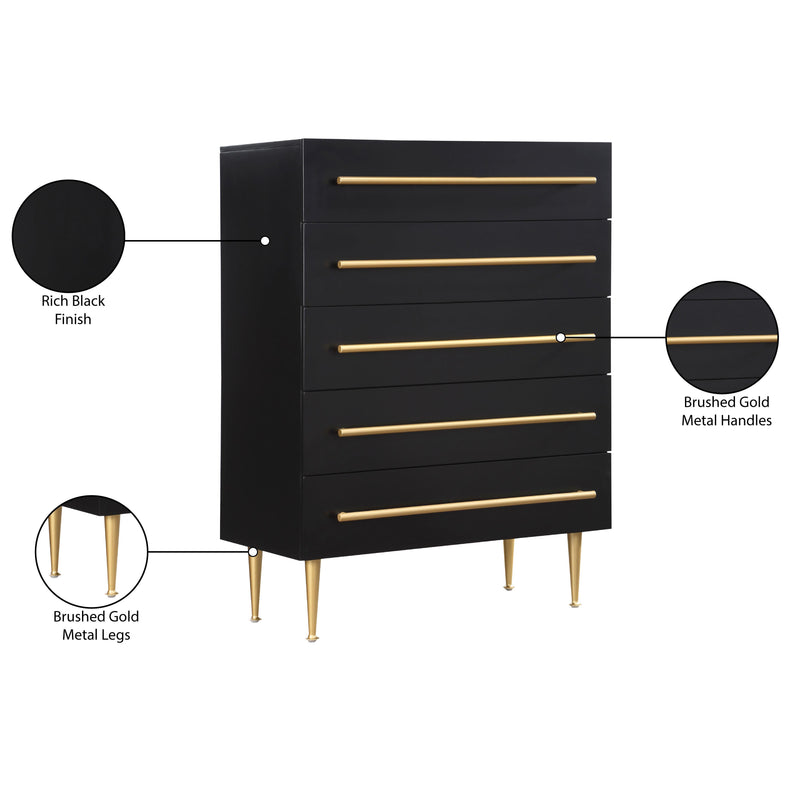 Meridian Marisol Black Chest IMAGE 10