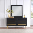 Meridian Marisol Black Dresser IMAGE 3