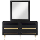 Meridian Marisol Black Dresser IMAGE 5