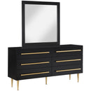 Meridian Marisol Black Dresser IMAGE 6