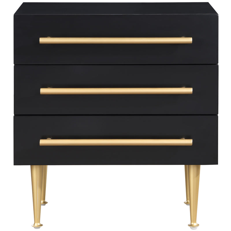 Meridian Marisol Black Night Stand IMAGE 3