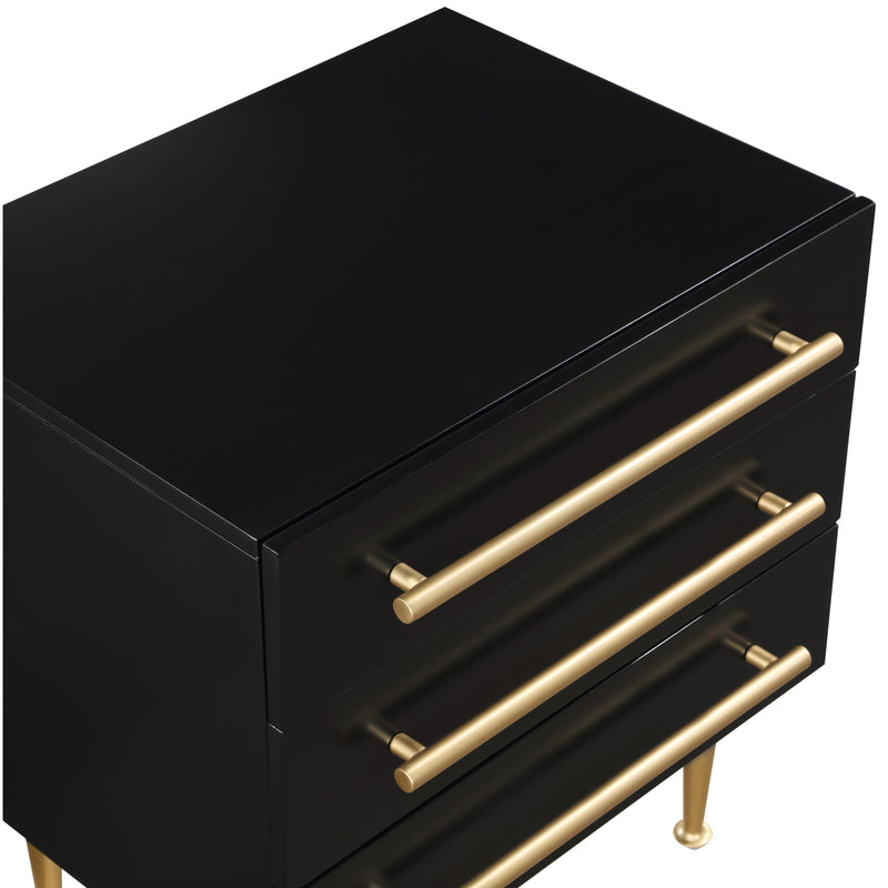 Meridian Marisol Black Night Stand IMAGE 7