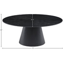 Meridian Gavin Black Dining Table IMAGE 6