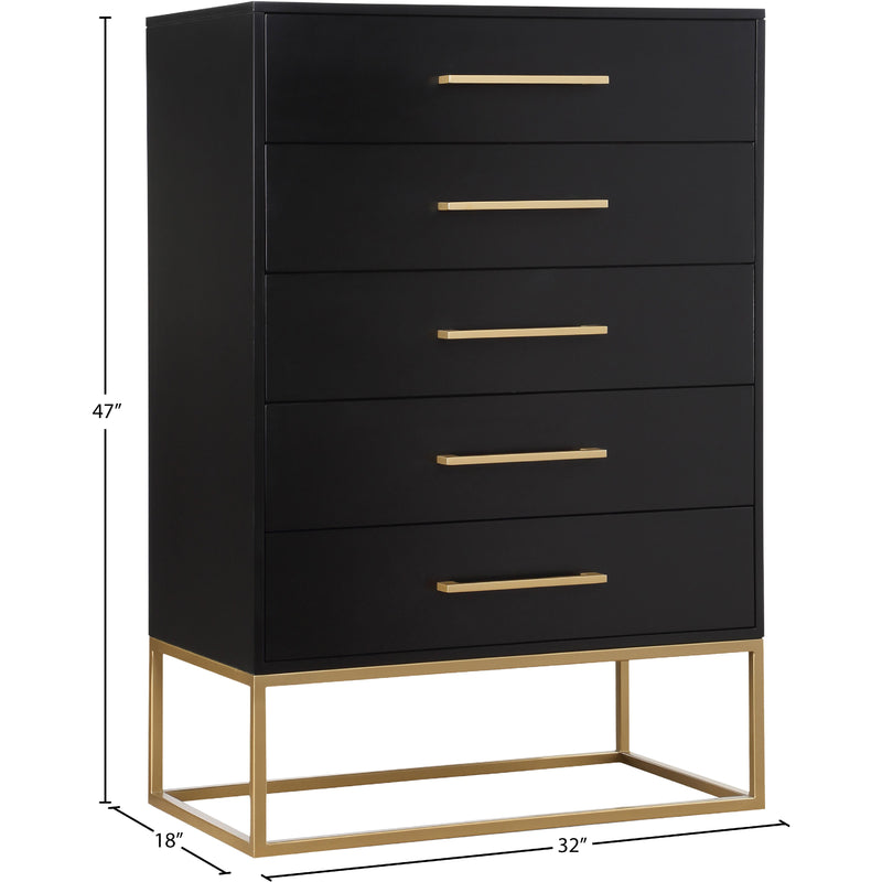 Meridian Maxine Black Chest IMAGE 10