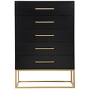 Meridian Maxine Black Chest IMAGE 3